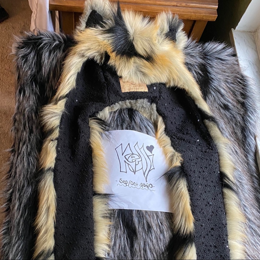 Spirithoods Caspian Tiger Sequin Liner Spirit Hood